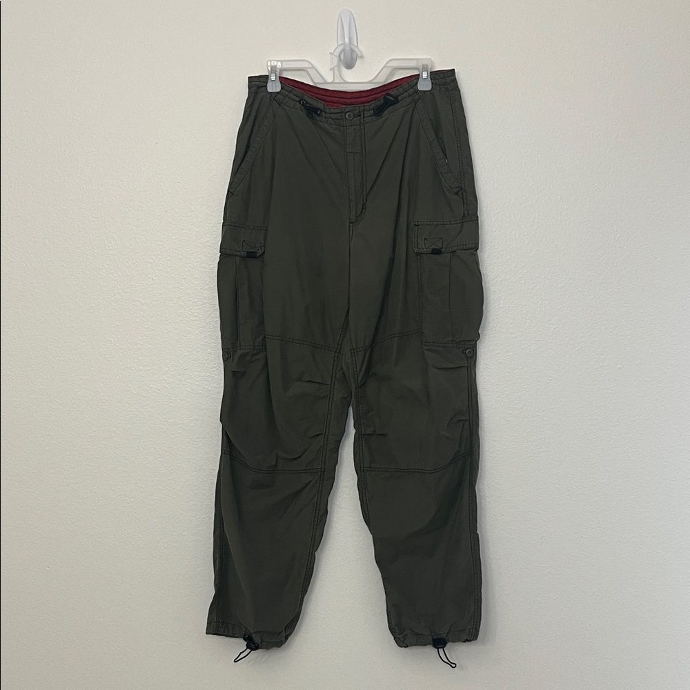 Utility men’s forest green cargo pants size 32 vintage Y2K